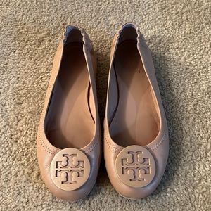 Tan Tory Burch Flats!